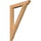 Ekena Millwork Traditional Traditional Smooth Bracket, Western Red Cedar, 3 1/2"W x 28"D x 40"H BKT04X28X40TRA01SWR - alternate 1